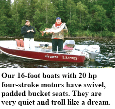 fishing camp boat